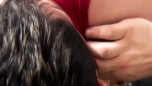 Seksi spor salonu sahnesi 1_beautiful büyük memeli sarışın orta yaşlı seksi kadın spor salonunda sikişmeyi seviyor
