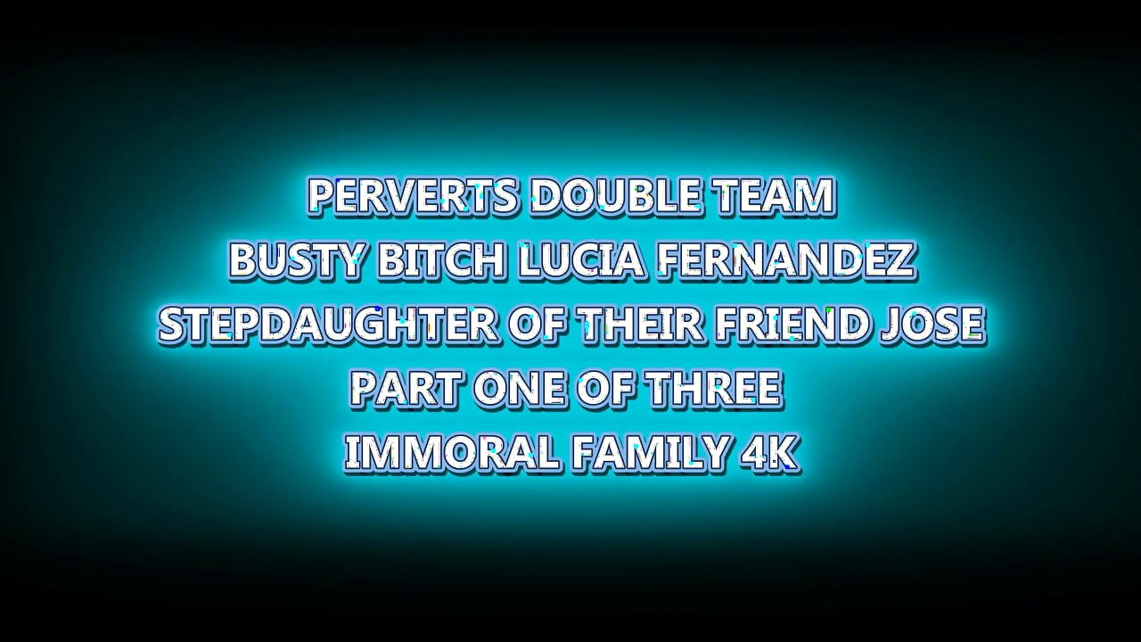 Busty Lucia Fernandez Spitroasted in a Wild Double Team