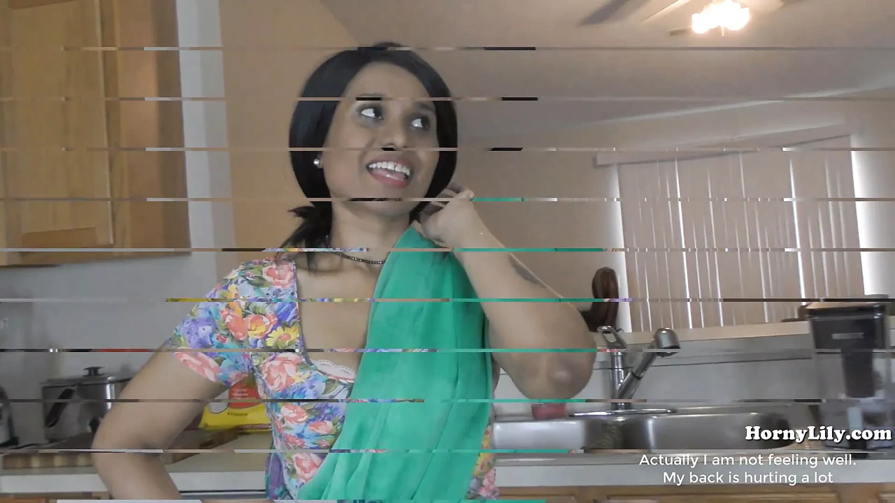 妈妈乞求继子射在她的小穴里印地语（英文字幕）