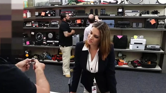 Foxy Business Lady Gets Fucked! - XXX Pawn