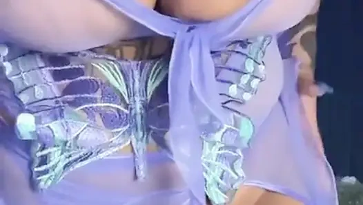 Ebony Ducks Pussy with Big Dildo Till Pussy Turns Creamy