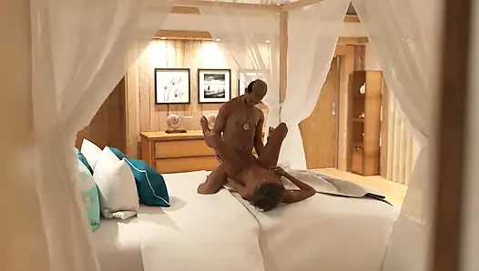 Tacos: Ehemann wurde erwischt und erlebt, wie seine heiße Ehefrau von einem Typen mit großem schwanz und einer großen Kette gefickt wurde - episode 82