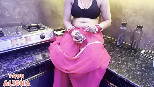 Padosan Chuddakad Aunty Chut Chudai Ka Maja ft. Alisha
