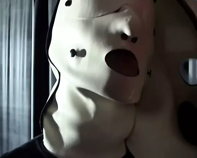 BDSM Hardcore lack of oxygen with the gas mask