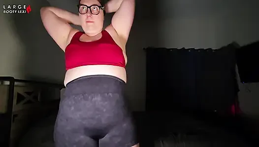 Sports Bra Try-on, Boob Bounce Tests, Naked Twerk Tease