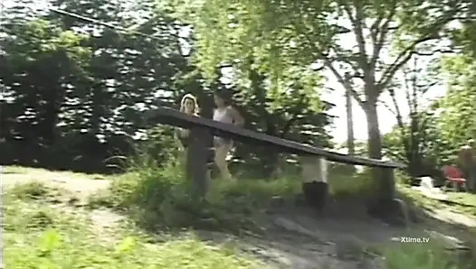 Some girls love motocross and extreme sex in the country