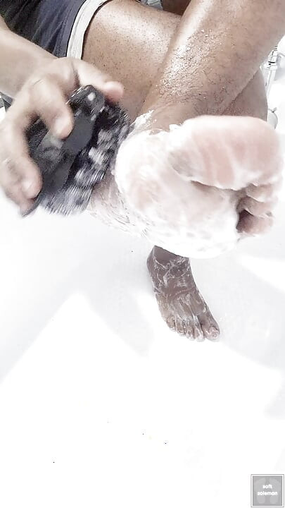 Soap My Soles with a Shower Scrubber (2025)