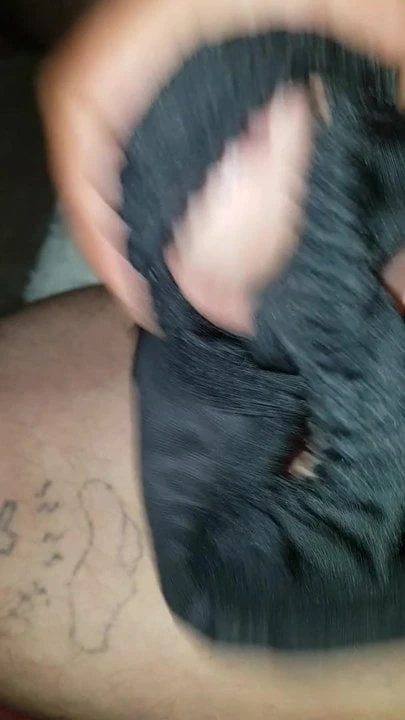 Masturbation ejac avec culotte de maman