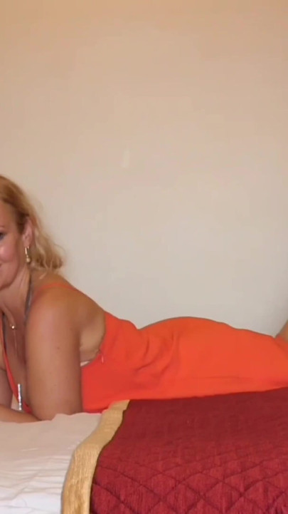Mature Blonde Wife Enjoys Her Day