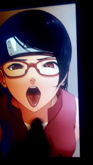 Uchiha Sarada Cum Tribute #41