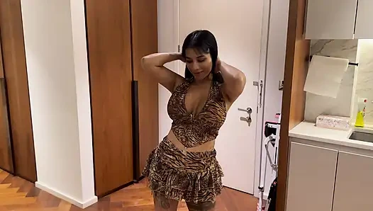 Wild Sex with My Busty Bengali Wife After Arriving From the Club- Yasmina Khan- Brady Bud