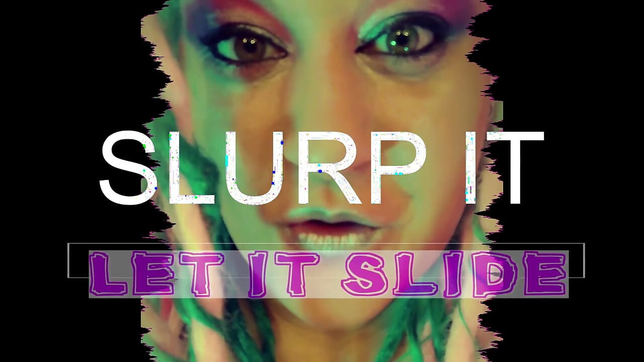 Wank and slurp with goddess lana cei looper for dumb dumb heads