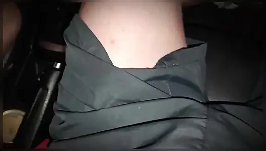 Night walk around town and anal creampie with my stepsister's horny slut teen