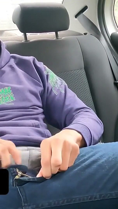 Perv Cab Driver Seduces His Straight Passenger And Teaches Him How To Deepthroat - DickRides | Clip 1