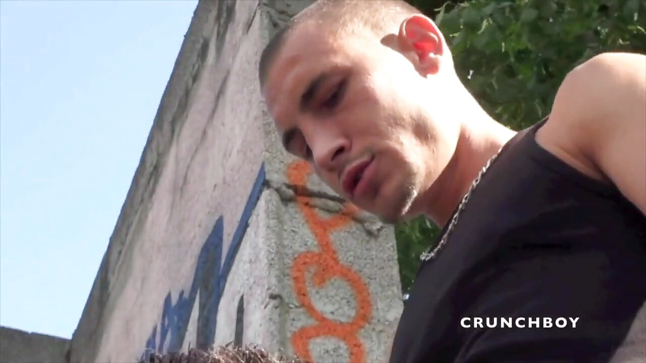 Niko fucked by real straight boy curious outdoor