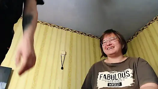 Ein schneller blowjob vor dem essen