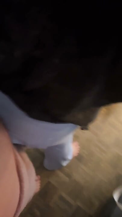 Big Clothed Ass Hotdogging Cumshot