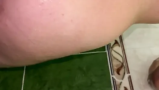 Your bitch taking a shower and recording it for you