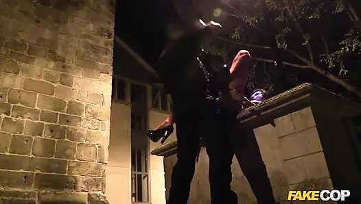 Fake Cop - Halloween Anal Sex Special