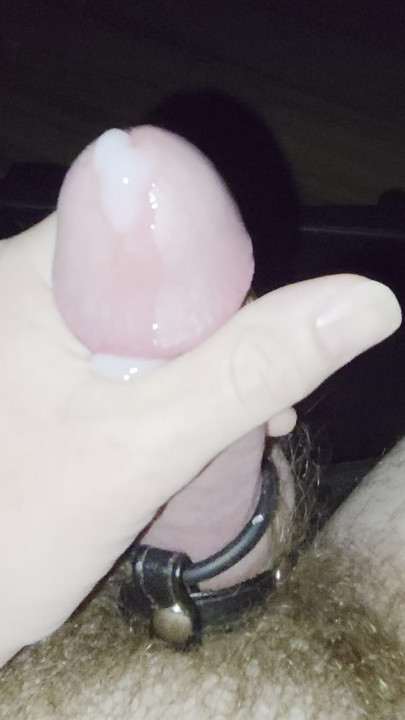 Quick cumshot before work