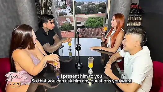 Свекровь занимается сексом с зятьем на семейном ужине - Savannah Watson