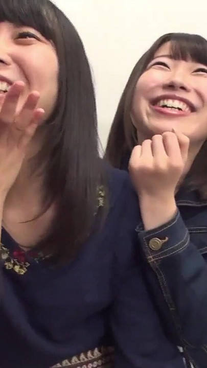 Emotional moment from "Two Bestie Amateur Girls: Sloppy French Kissing While Teasing Handjob 2 Special Edition -2"