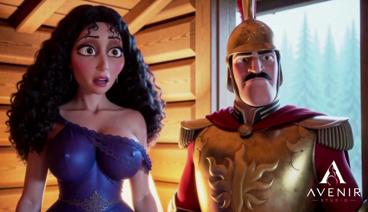 Rapunzel get Punished by Gothel - Episode 3