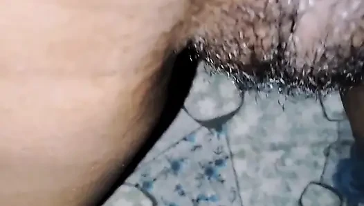 Pooja bhabhi ki pussy mein mein hai padla aur thick cucumber inserted pussy ass duno tore diya