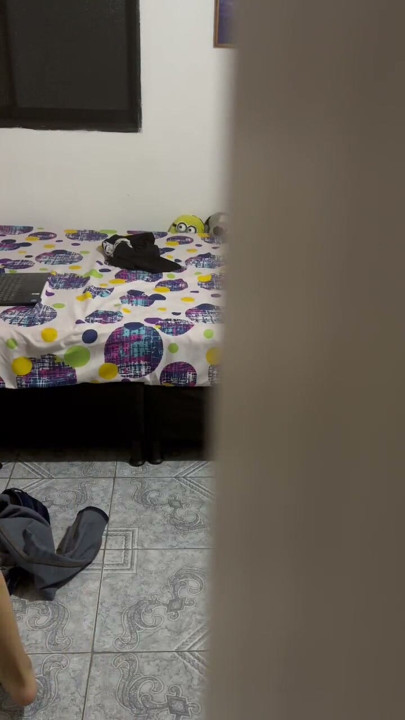 I recorded my stepsister masturbating. | Clip 2
