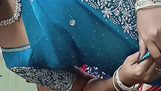 Desi indian telugu teacher aunty fucking with voice