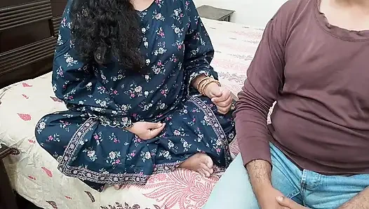 told her about her husband's sex power because she very upset and solve the problem