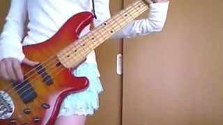 Pare! haruhi suzumiya bass cover