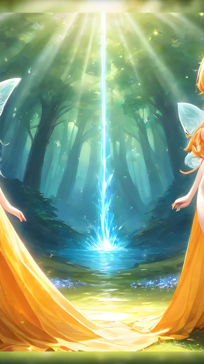 Curves Terpesona - Awek Fairy yang bertetek besar di hutan ajaib berahi