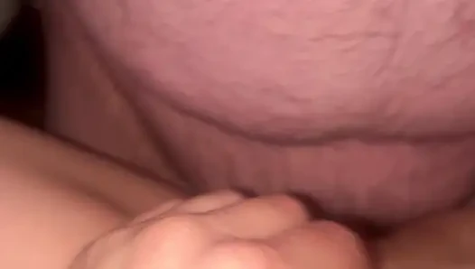 Listen to how wet her pussy is