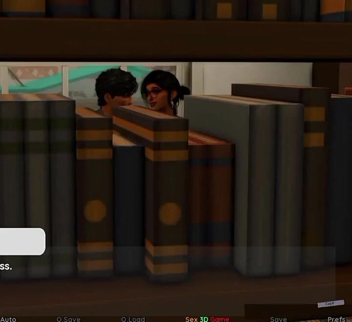 Kakak tiriku mergokin aku lagi ngentot pacarku di perpustakaan di depan umum.