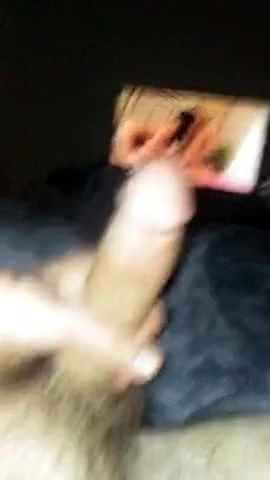 Jerking long dick