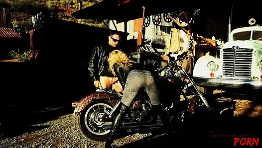 Kiara Diane Gets an off Road Ride and Titty Shot From a Thick Cock