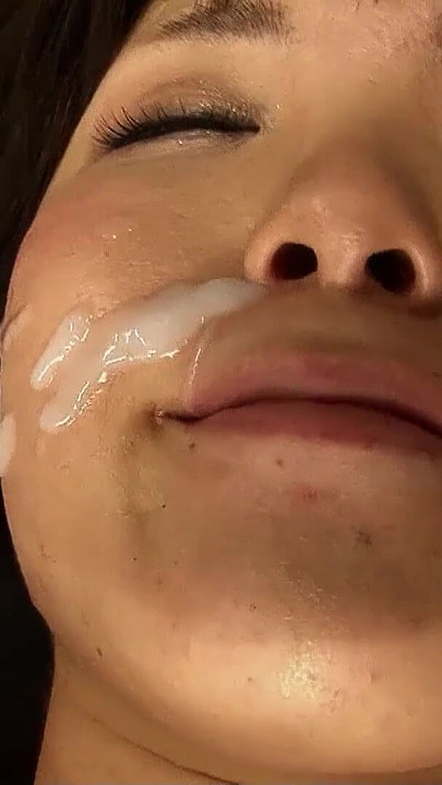 Stunning moment from "Massive Facial Bukkake for cute Japanese Teen in Gangbang by 20 Guys"