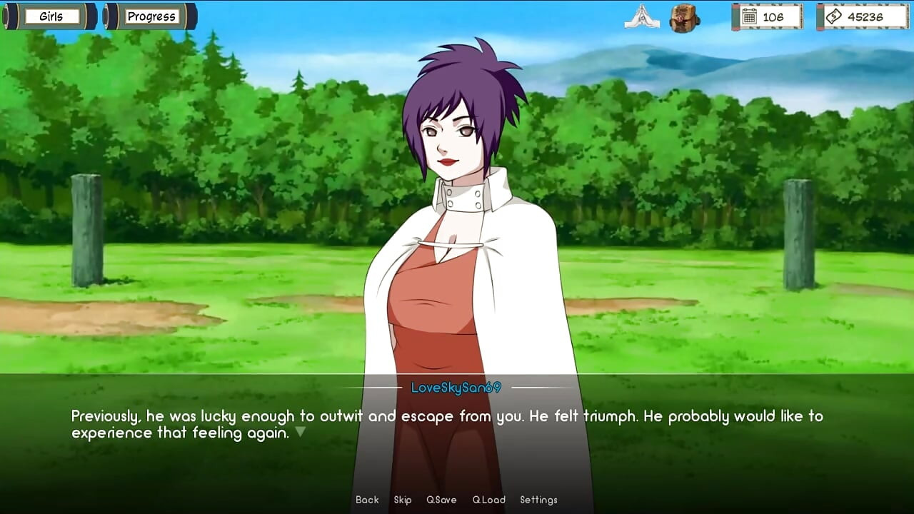 Jurulatih Kunoichi - Jurulatih Naruto v0.20.1 bahagian 105 wanita miang panas Ninja suka berbogel oleh Lovesky