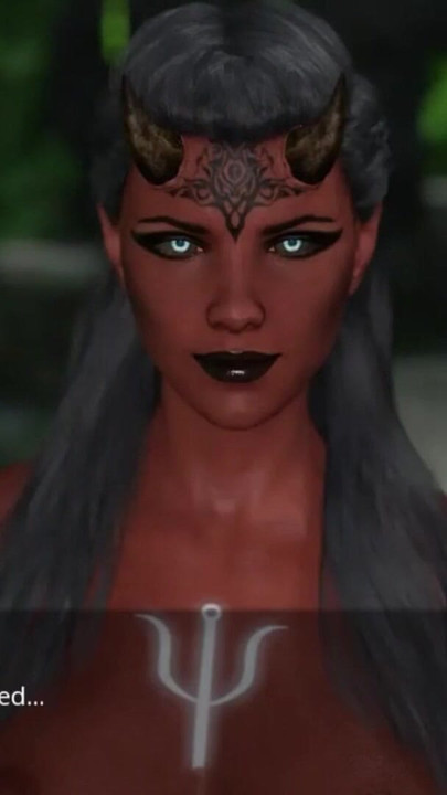 MILF Demon Queen menghisap zakar saya kering - selesai ritual gelapnya! | Klip 1