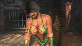 MK9 Jade против минуса Ryona в бесплатной камере (3)