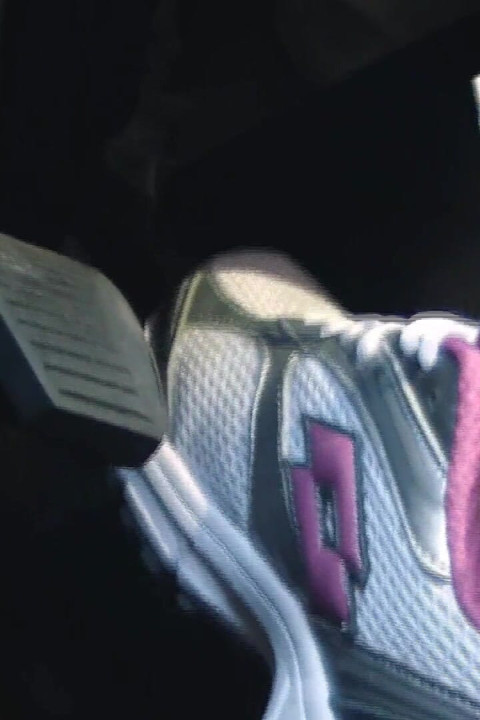 Fast Driving in Lotto Sneakers