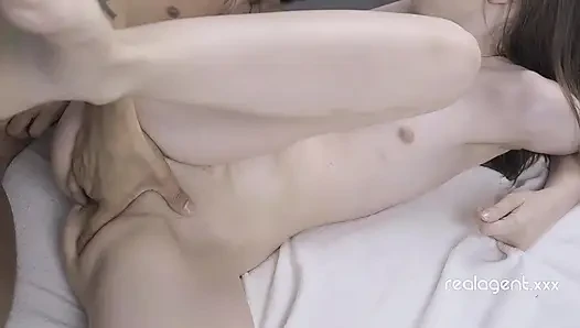 Hot Brunette Teen Wera Angel Enjoys Hardcore Pussy Banging with Horny Guy