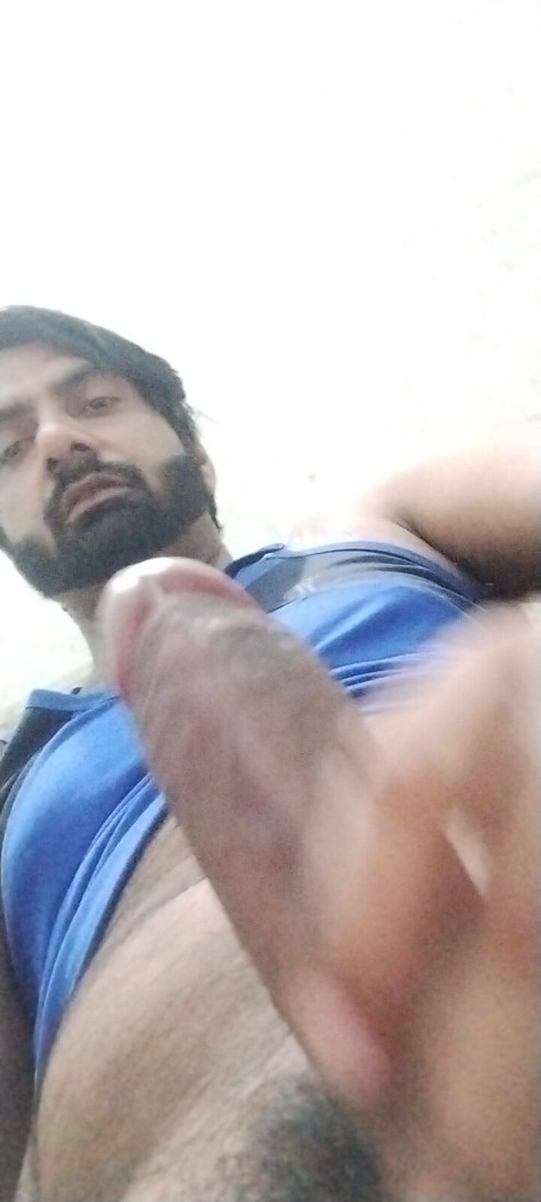Big hard dick handjob