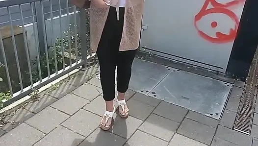 Pamer badan di jerman!