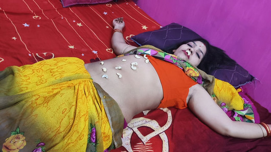 My Husband And Me Hot Romance Big Boobs show With Kissing scenes (Beautiful Bengali Couple Sex video)