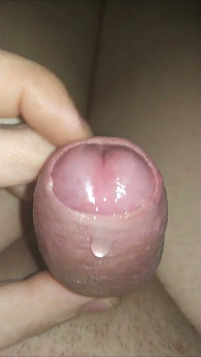 My dick flows with precum and erupt powerfully flow of semen | Clip 1