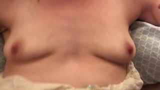 Slutwifes small tits bouncing