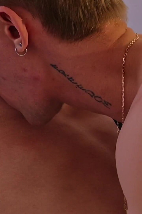Two Beautiful Twinks with Massive Cocks - Gagging Deepthroat and Raw Ass Pounding with Cum on Tight Hole