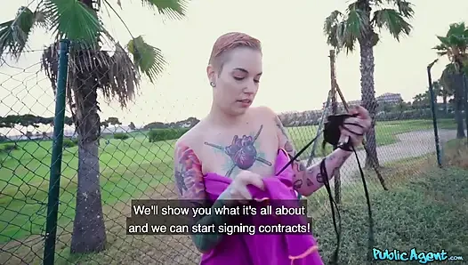 Public Agent - silvia rubi si gadis pecinta seks bertato lagi asik topless